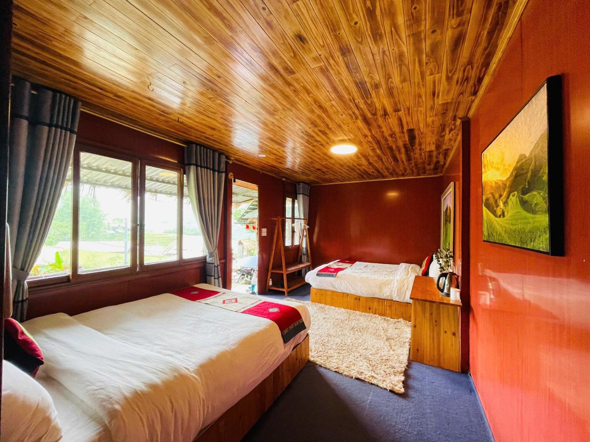Bed and Breakfast Sapa Eco Hugo Exterior foto
